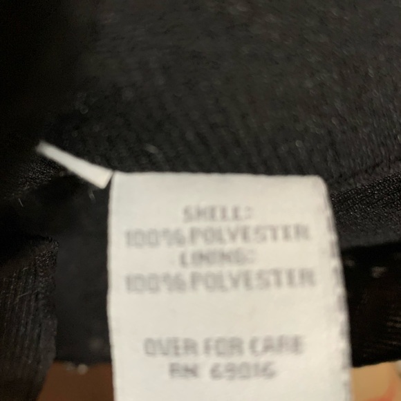 Relativity PM black with white polka dotted mini skirt - Picture 3 of 4